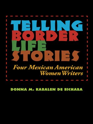 cover image of Telling Border Life Stories